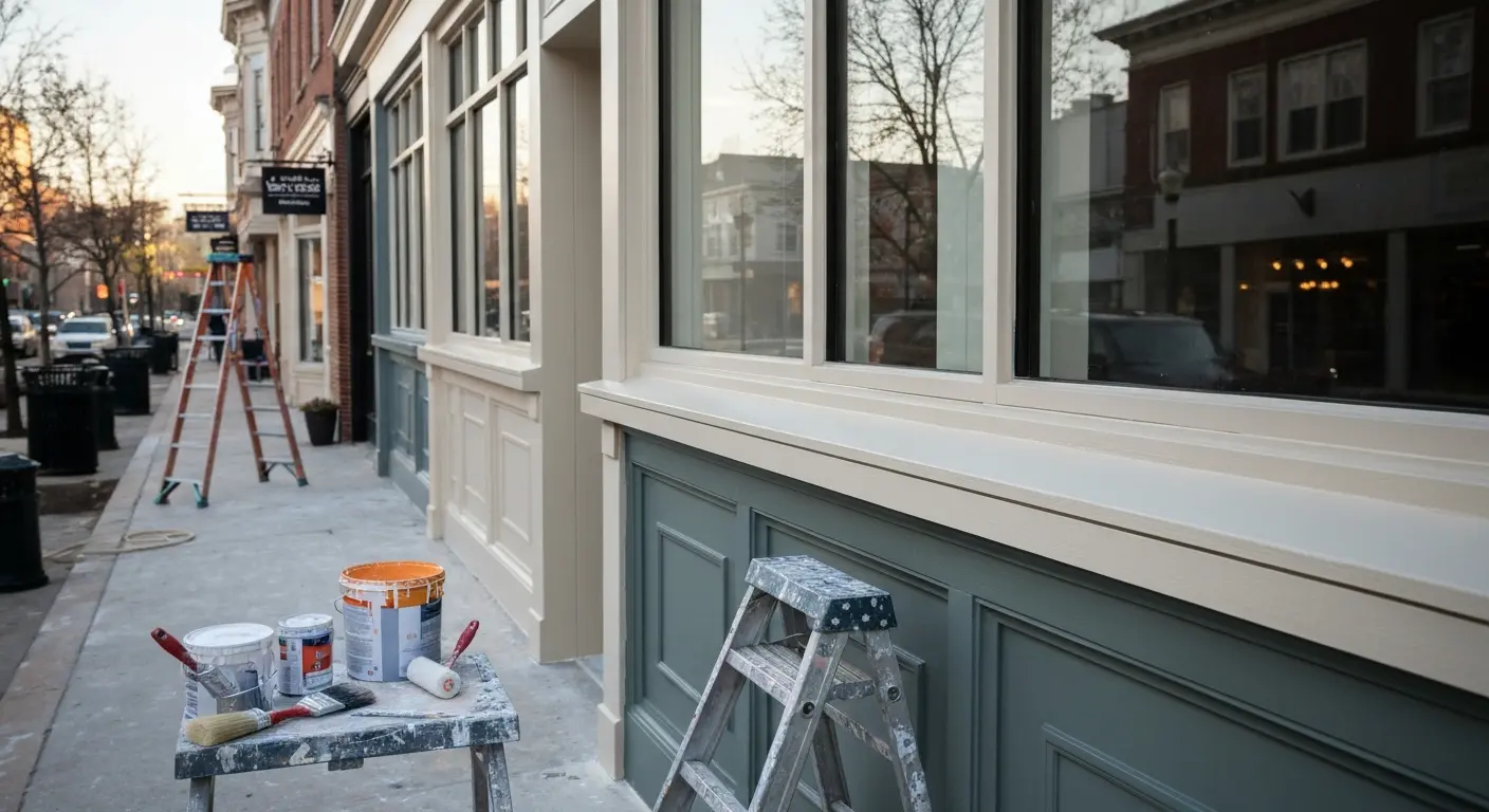 Exterior painting project