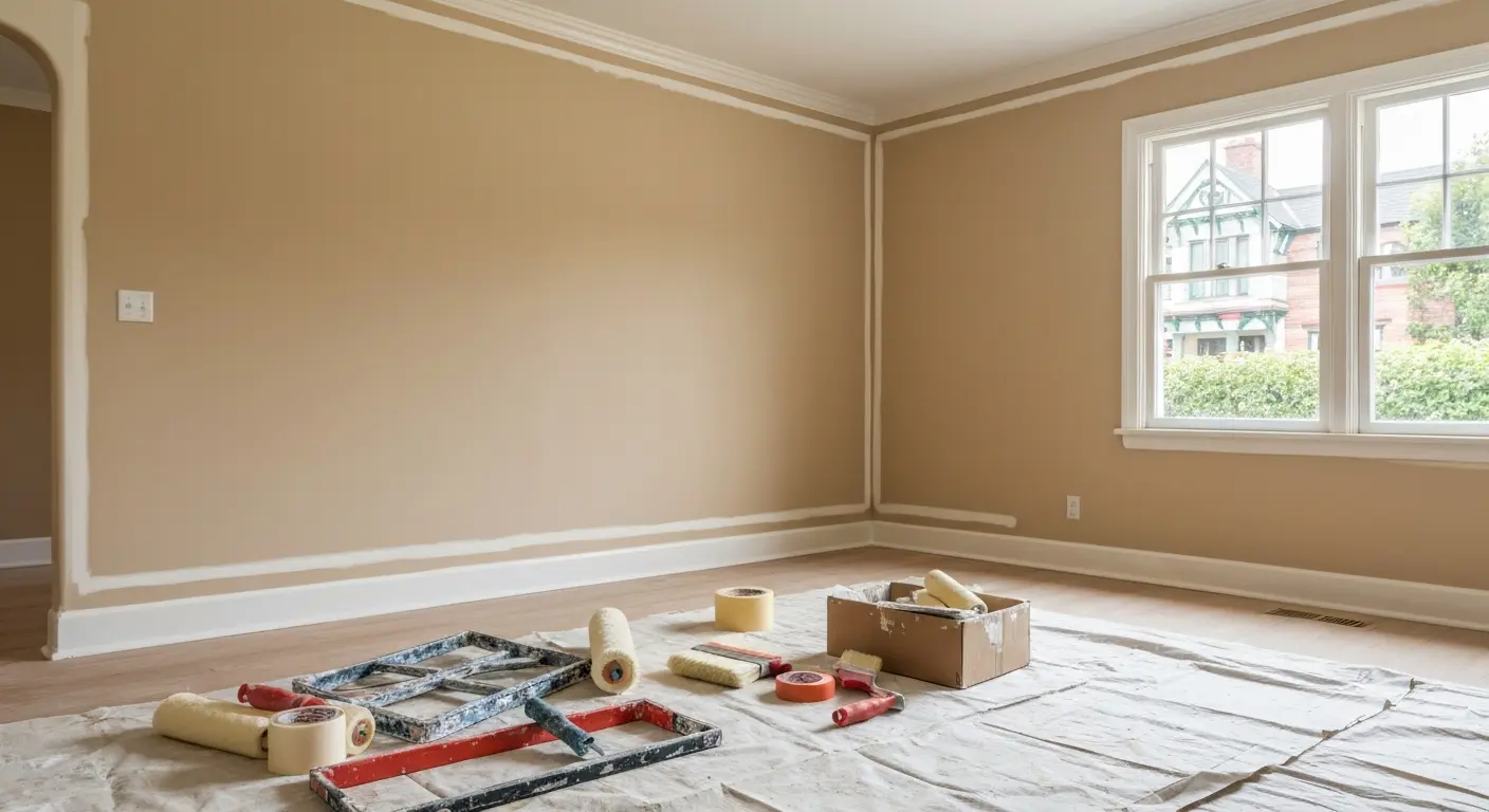 Interior painting project