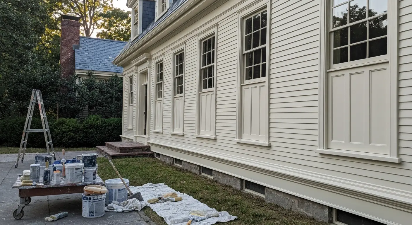 Exterior painting project