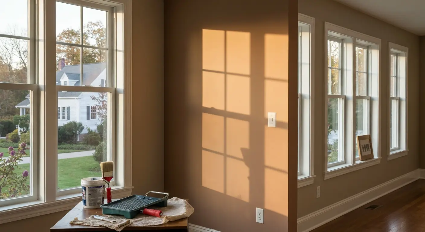 Interior painting project