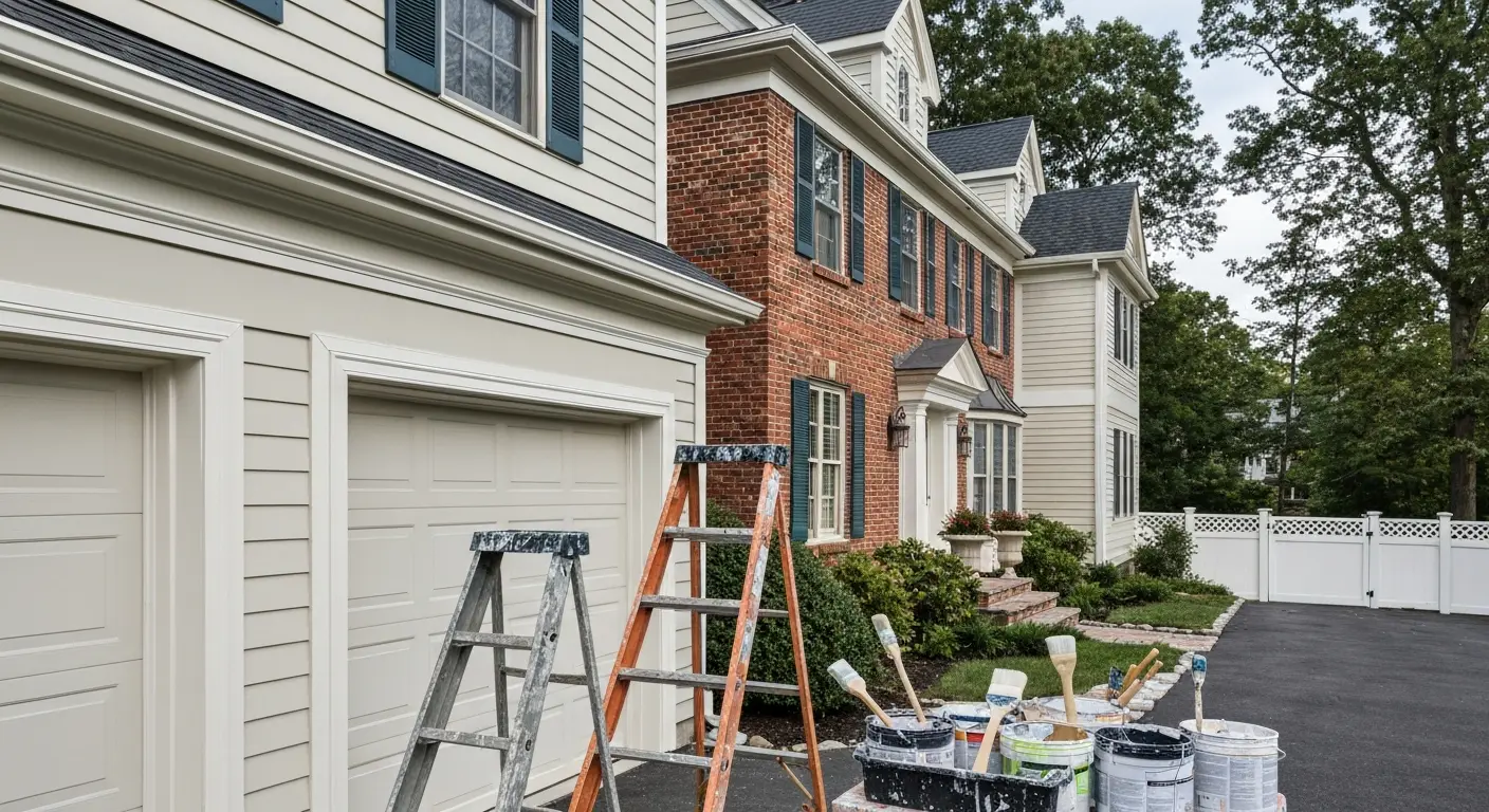 Exterior painting service