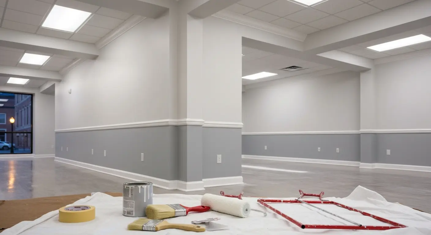 Commercial painting services