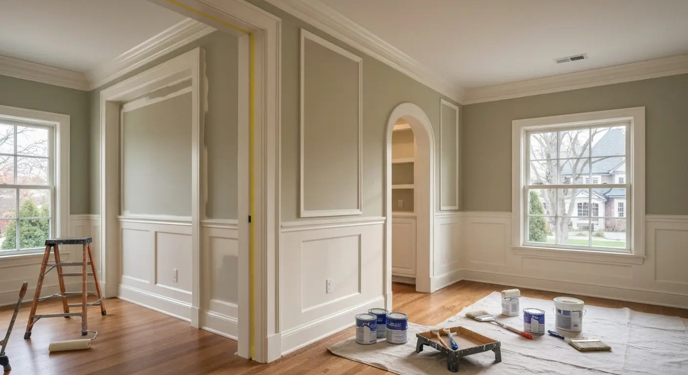 Interior painting project