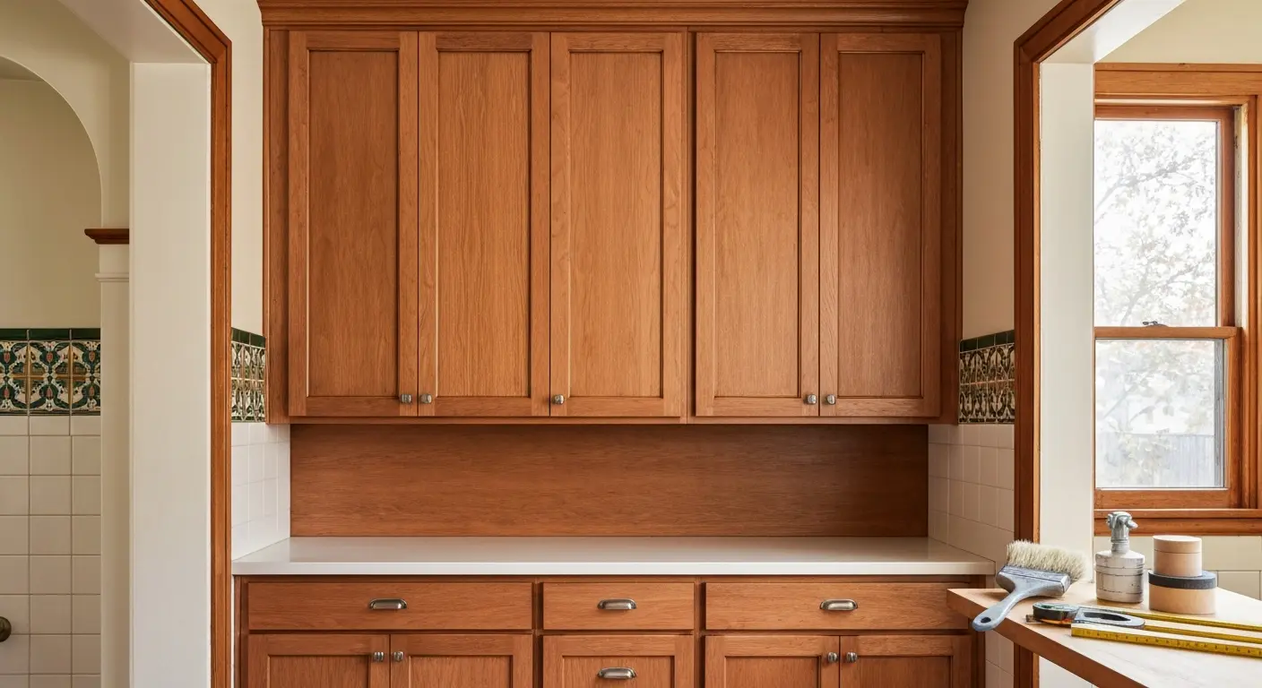 Cabinet refinishing