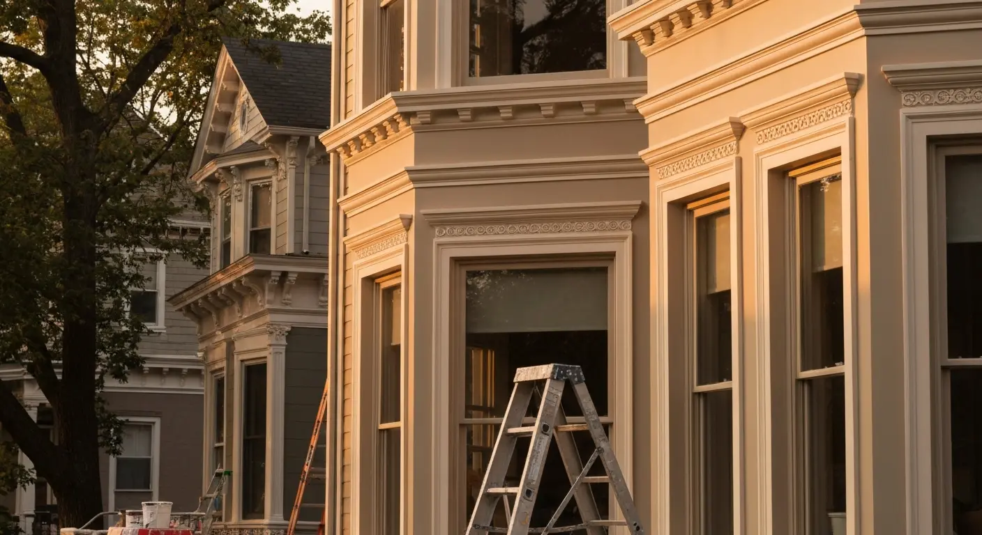 Exterior painting project