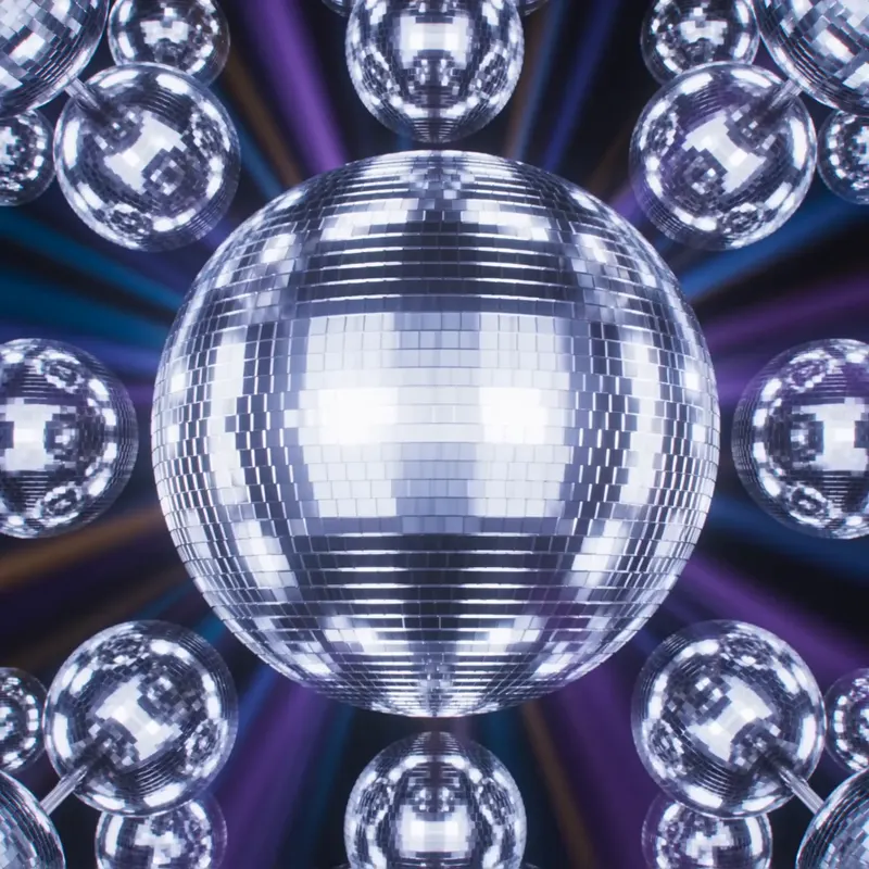Disco Ball Supernova background preview