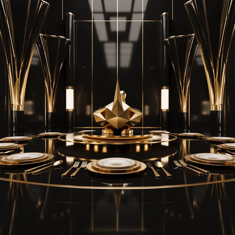 Gilded Thanksgiving background preview