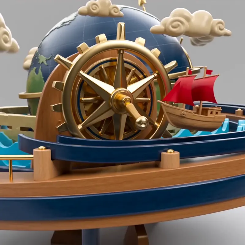 Explorer's Toy Ocean background preview