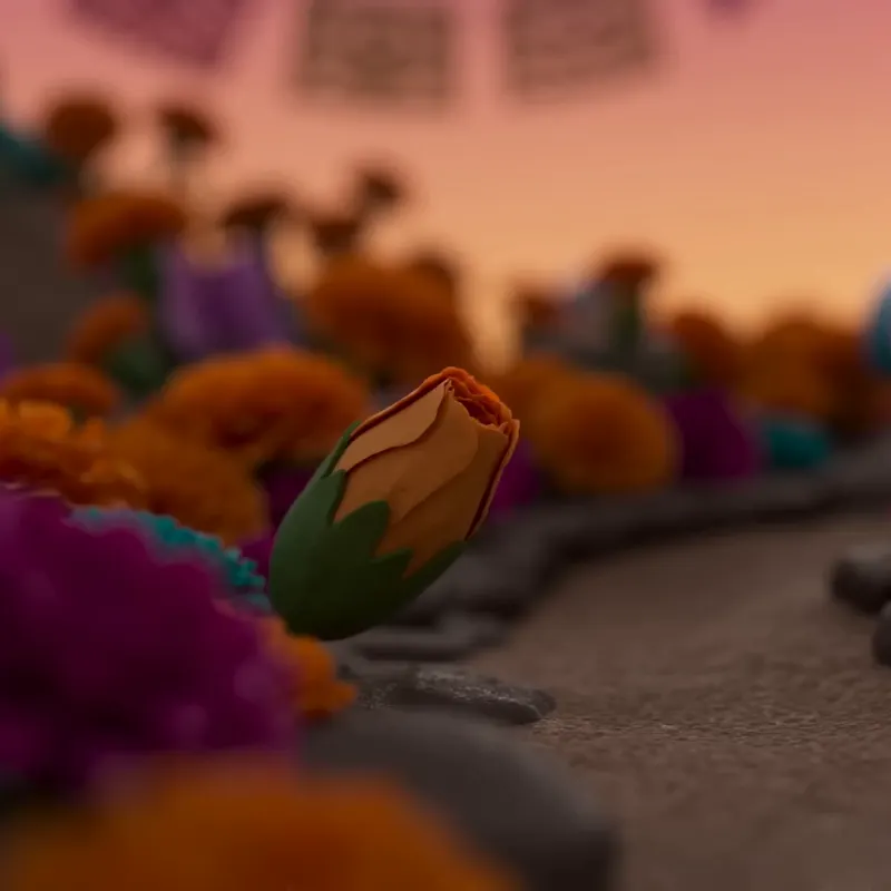 Marigold Pathway background preview