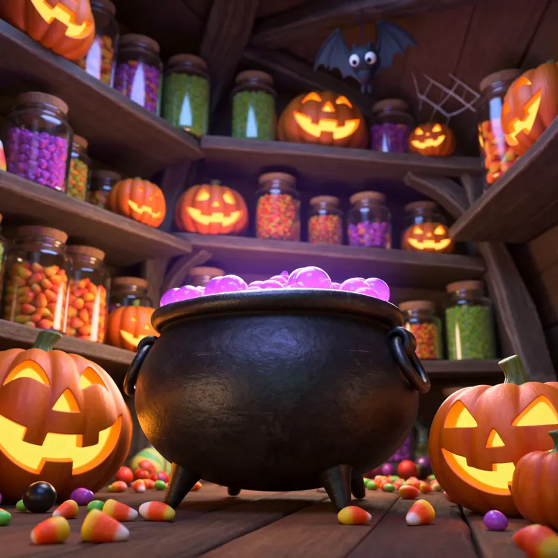 Candy Cauldron Catastrophe background preview