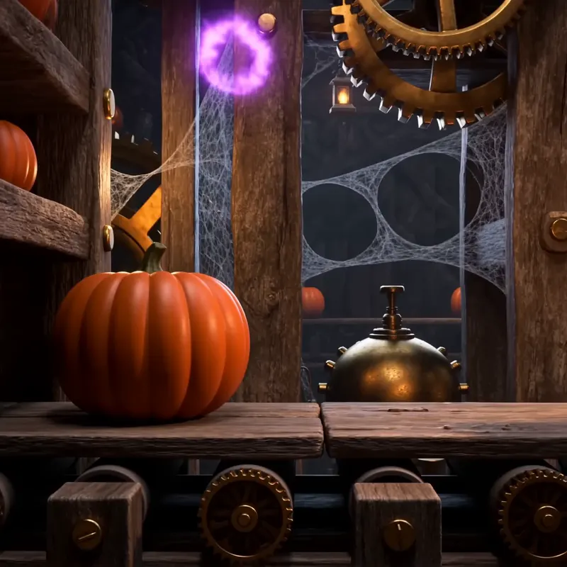 Trickster Pumpkin Workshop background preview