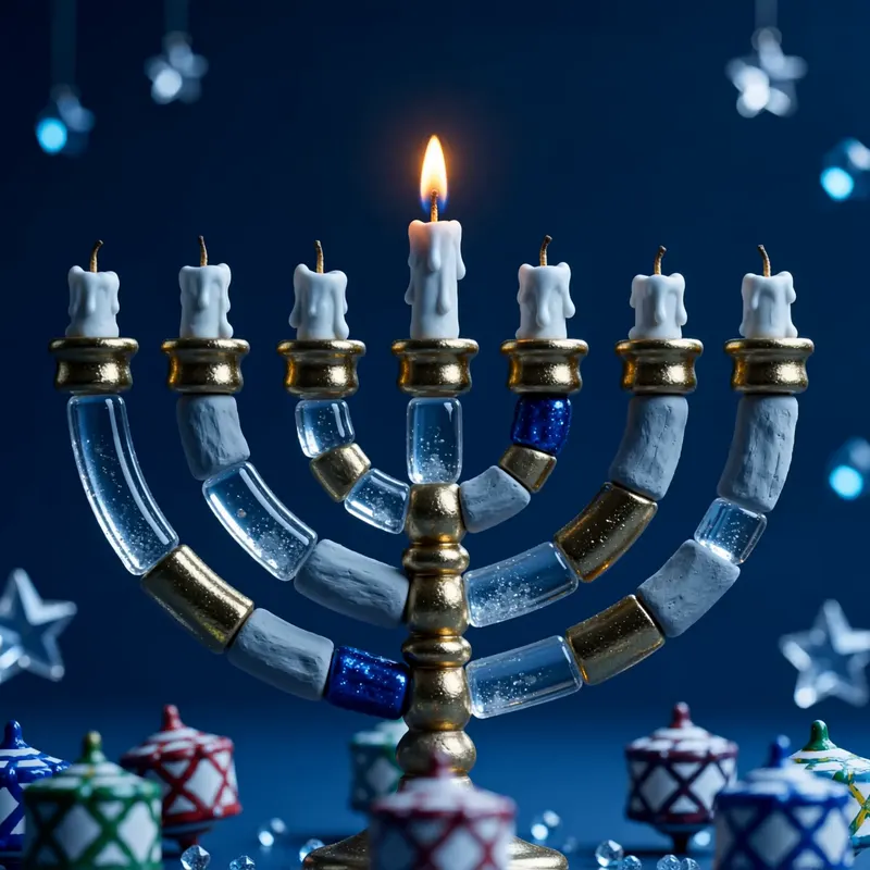 Eight Nights of Light background preview