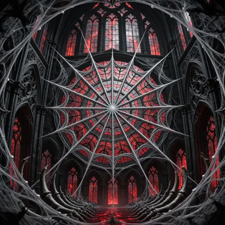 Gothic Spider Cathedral background preview