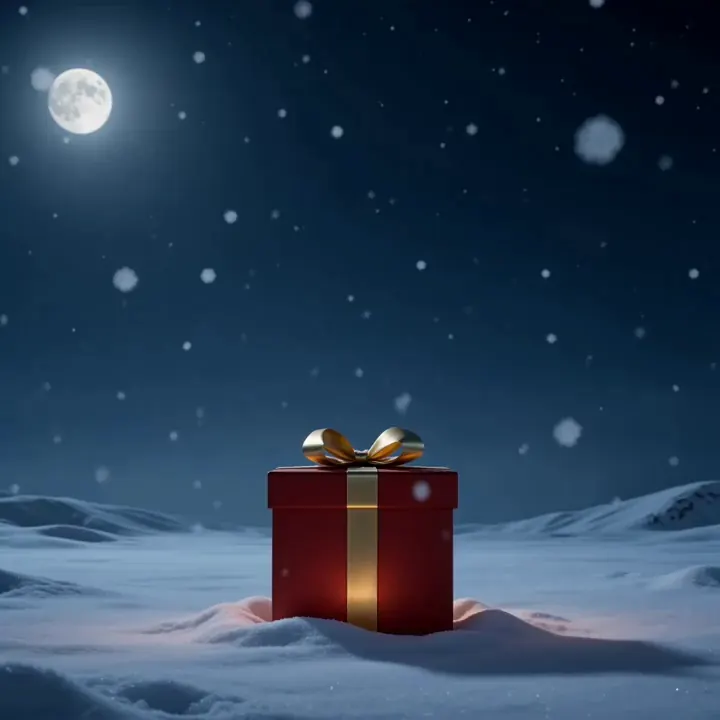 Gift Box Wonderland background preview
