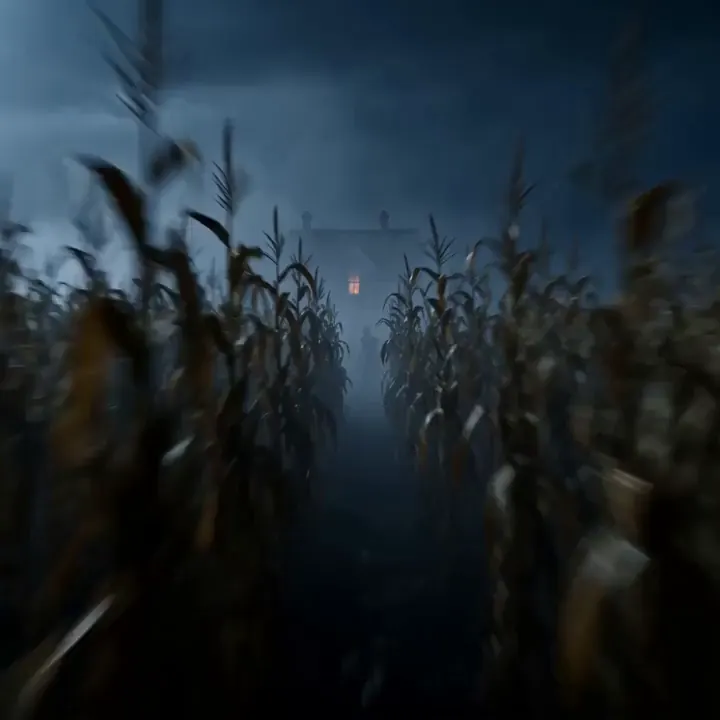 Midnight Cornfield background preview