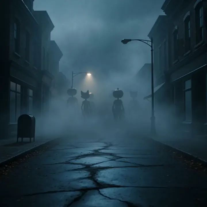 Fogbound Parade Street background preview