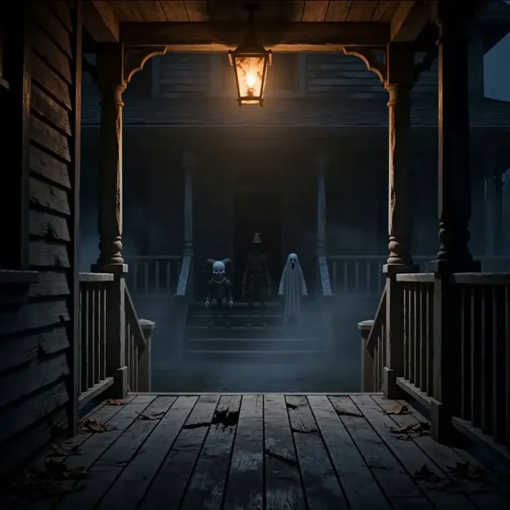 Haunted Porch background preview
