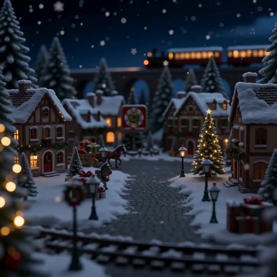 Christmas Village Square