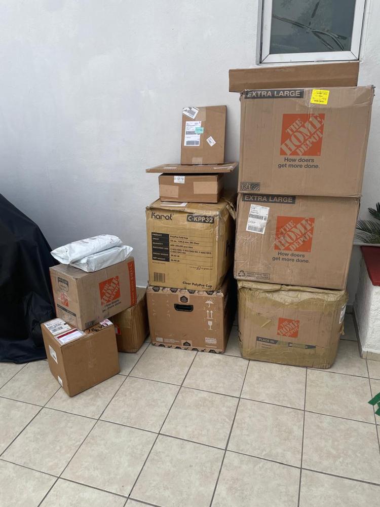 Paquetes listos para entrega en Guadalajara