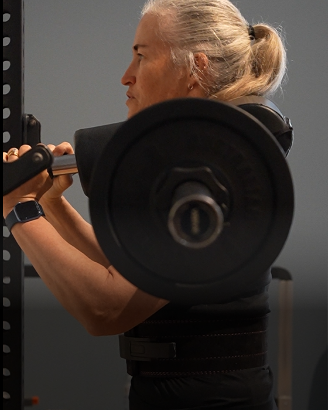 Liz training at PerforMotion