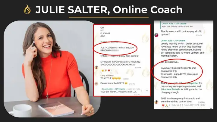 Julie Salter's results