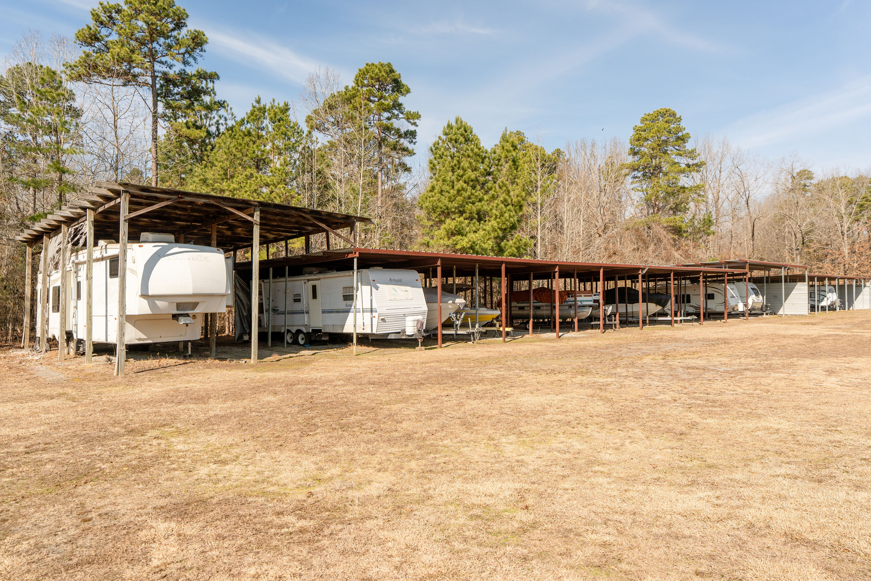 RV Trailer Row