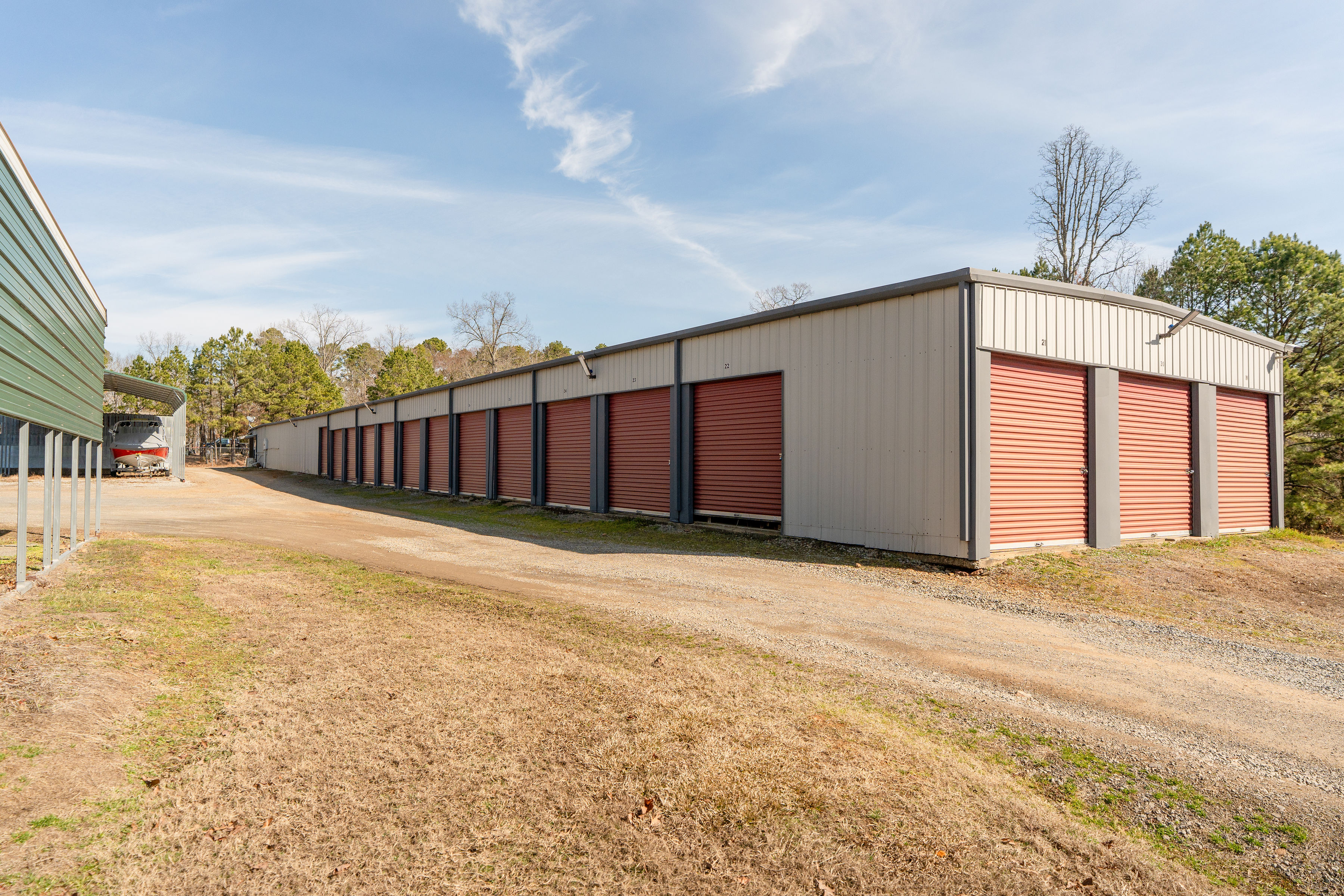 Storage Units Driveway