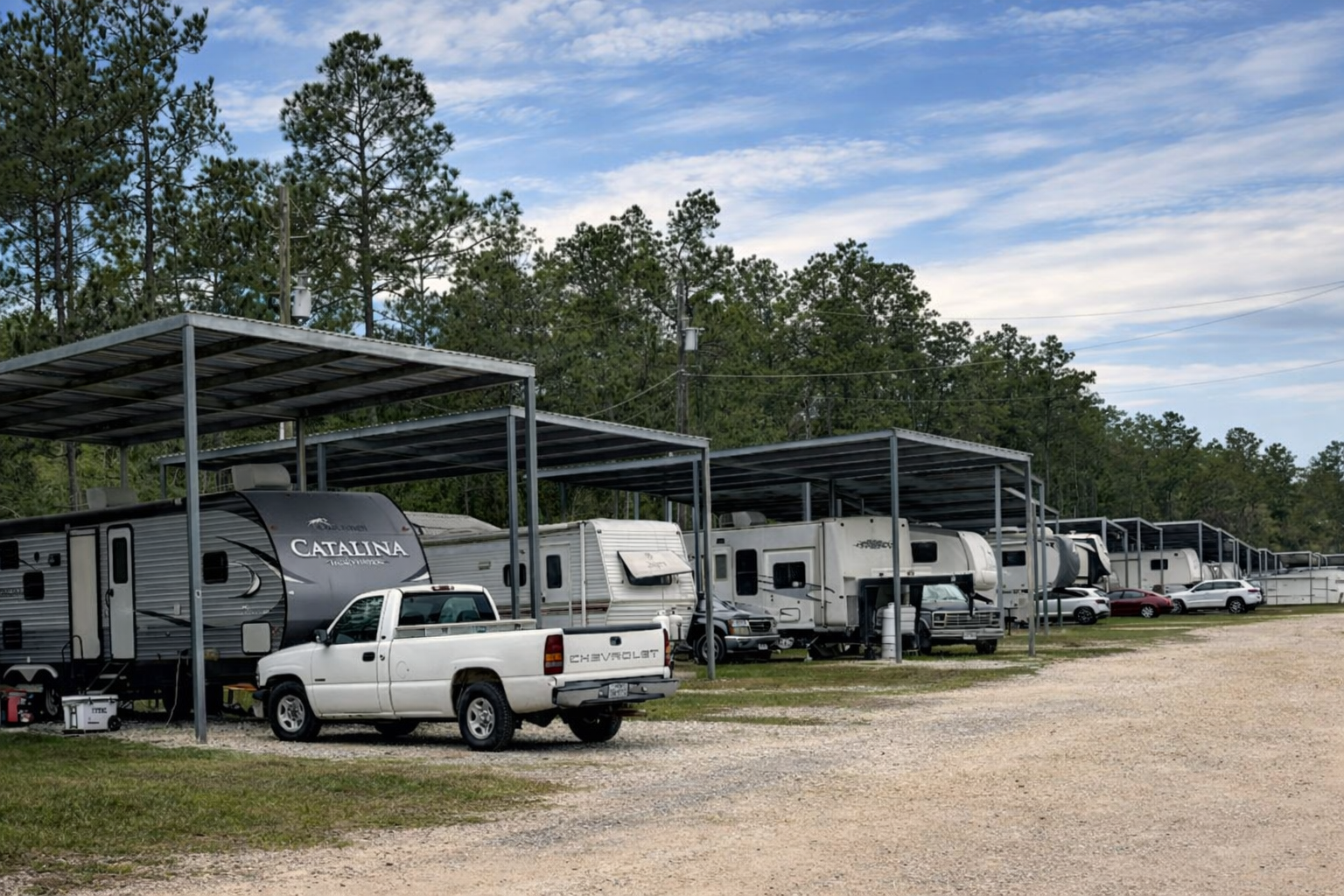 Large RV Sites at Kountze RV Park
