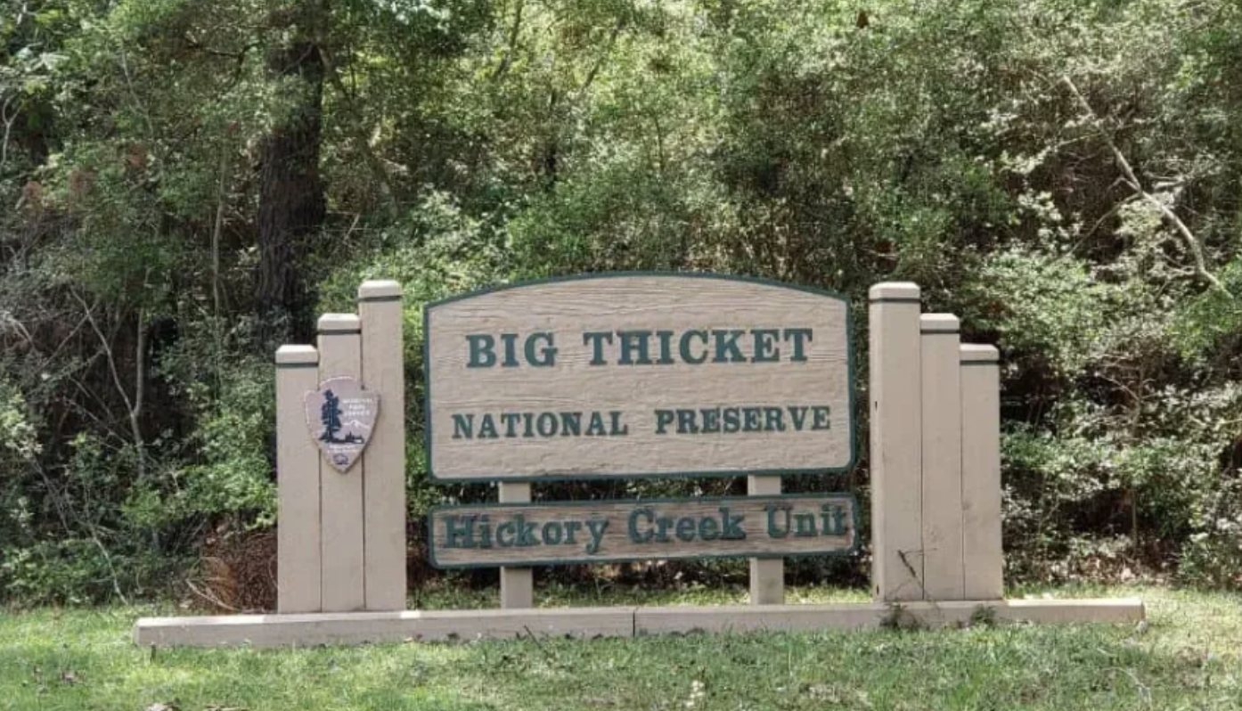 Big Thicket near Kountze RV Park