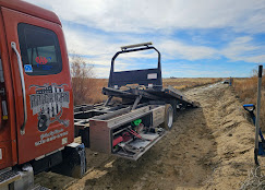 American Muffler roadside recovery truck on scene