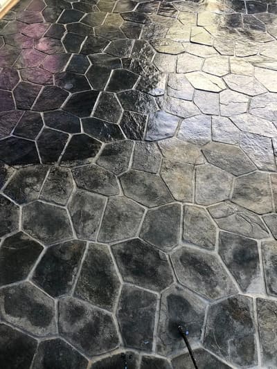 Marble Counter & Floor in Henderson