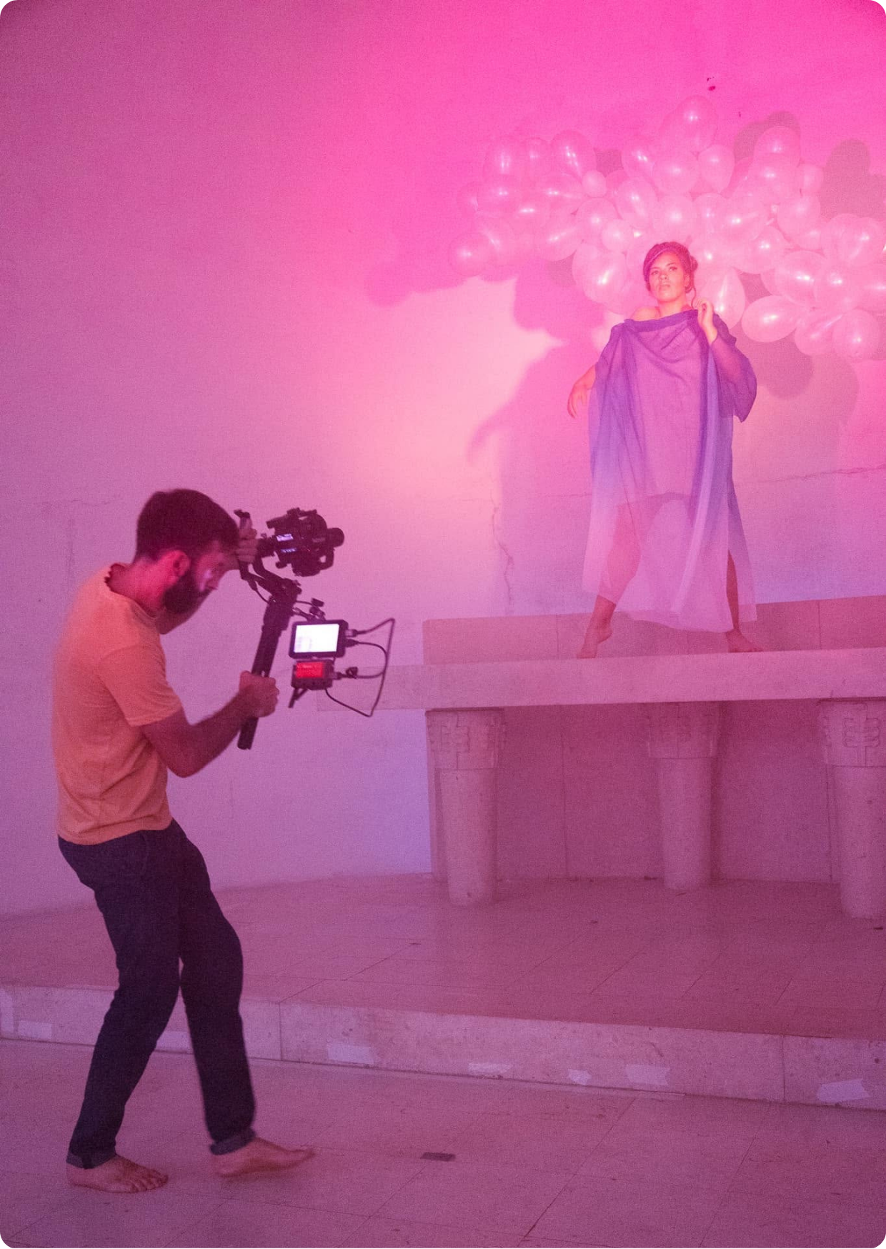 Blog Aude Compose - Yohna Saïdé tournage