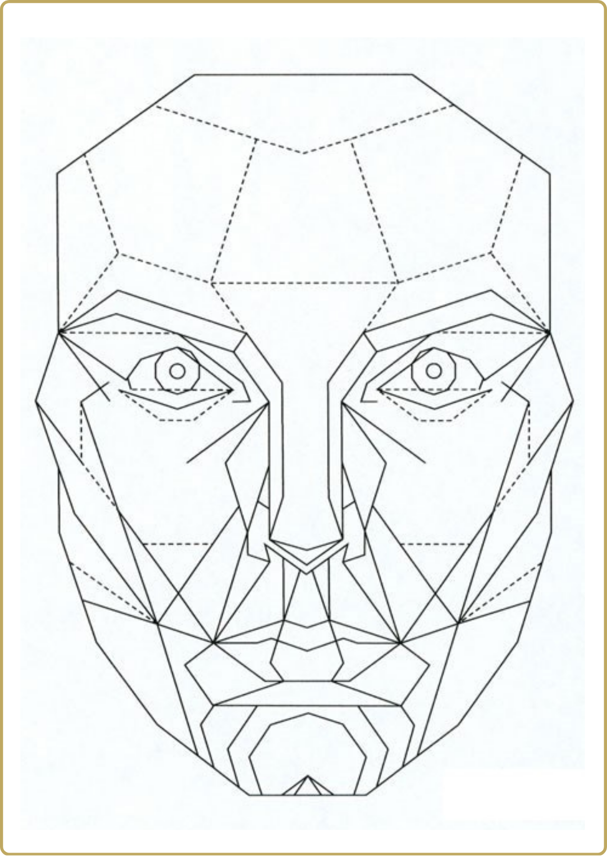 Blog Aude Compose - Masque Visage et Nombre d'Or