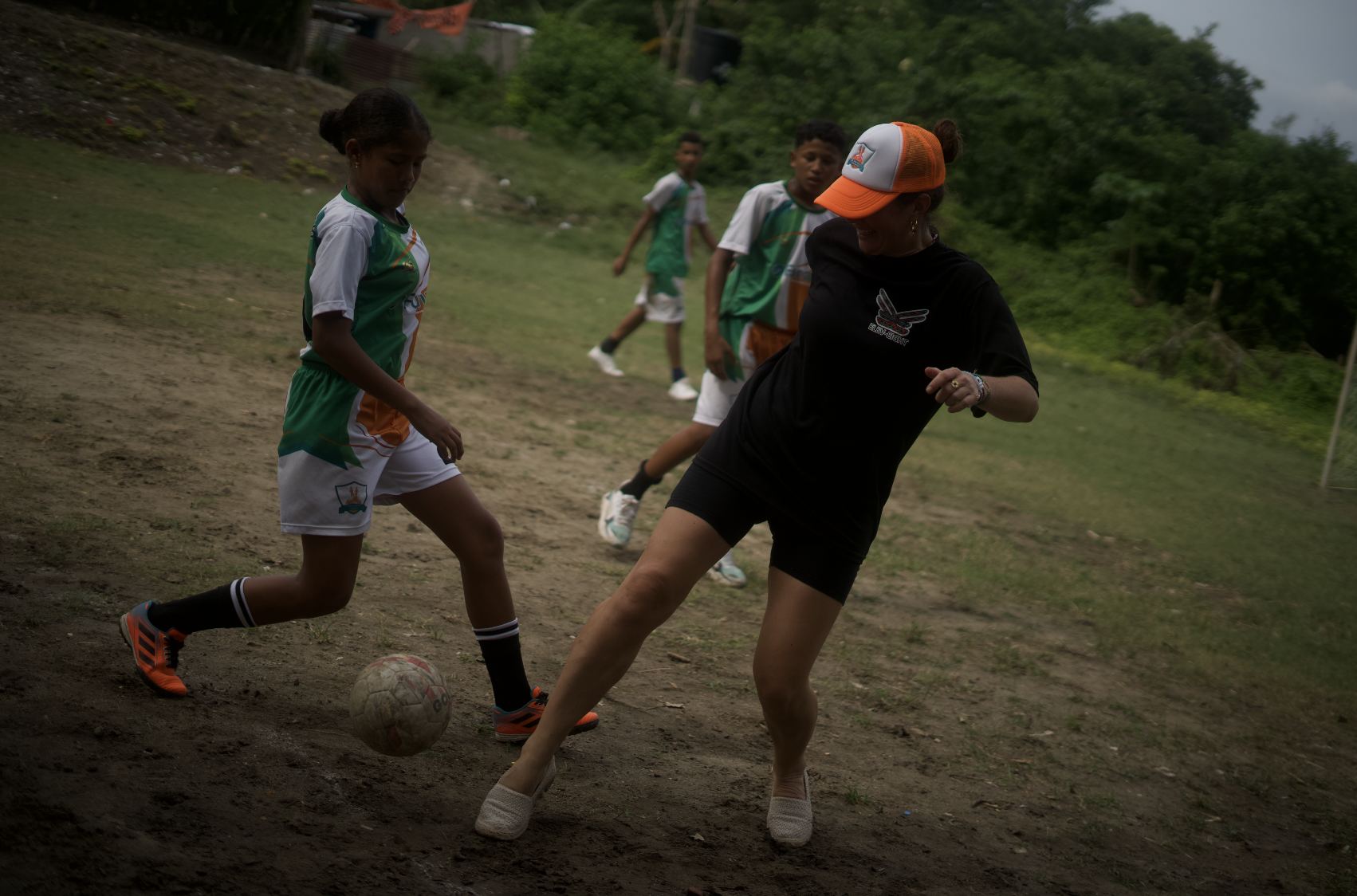 Give a football kit.
