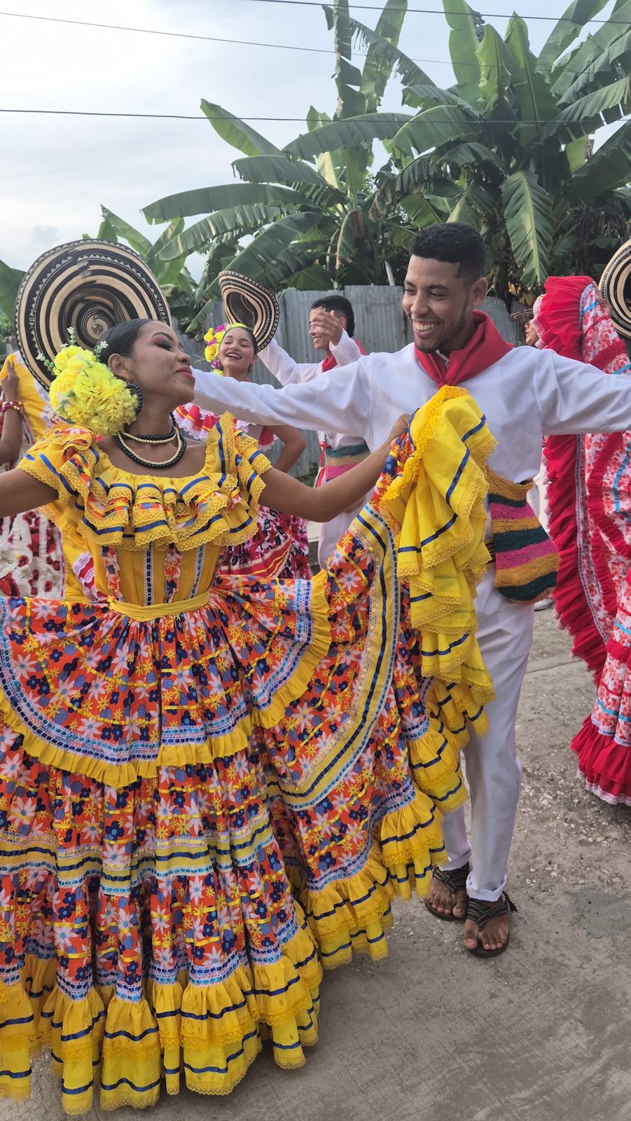 Traditional dance in Ovejas