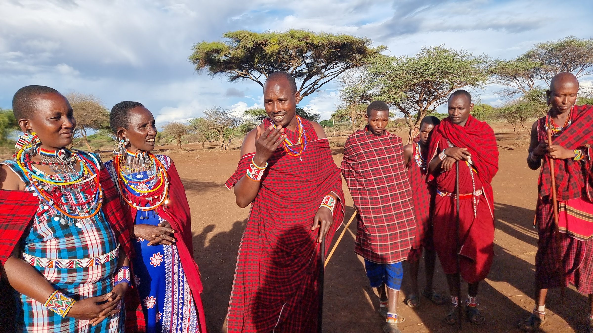 Maasai community · Amboseli, Kenya