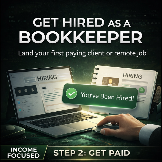 Get Hired as a Bookkeeper