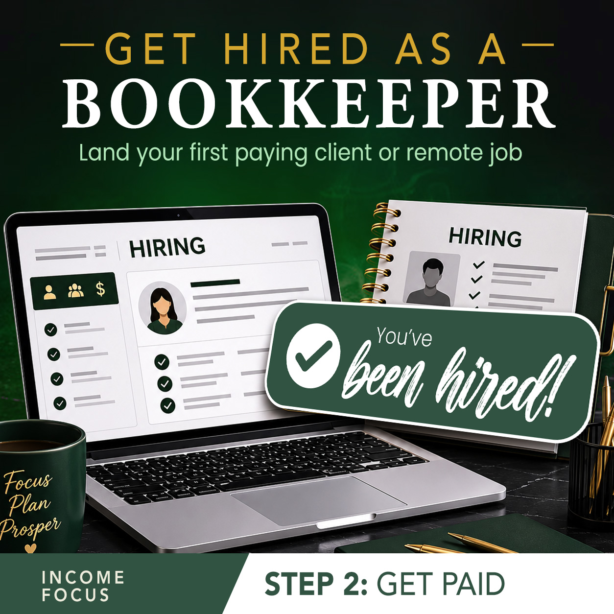 Get Hired as a Bookkeeper