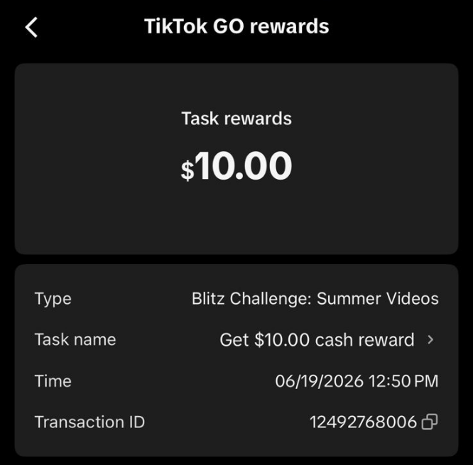 Earning Proof 3
