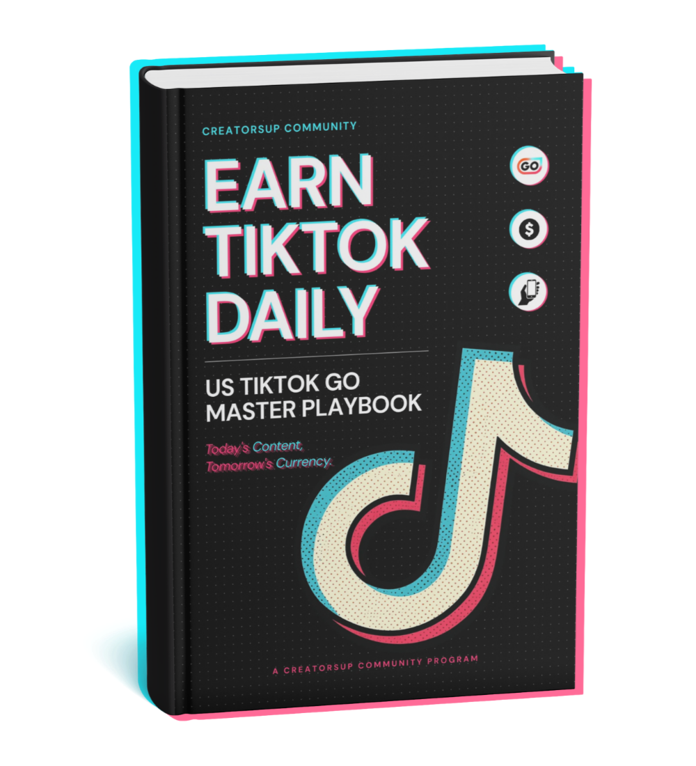 US TikTok GO Master Playbook - buku fisik CreatorsUP