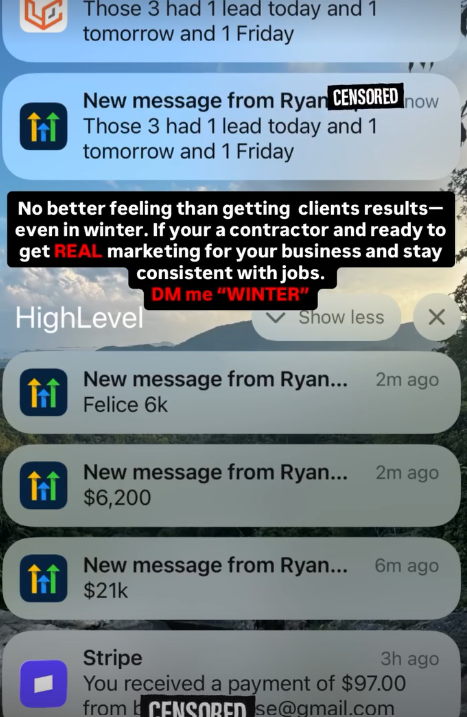 Client message