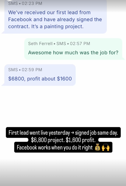 Client message