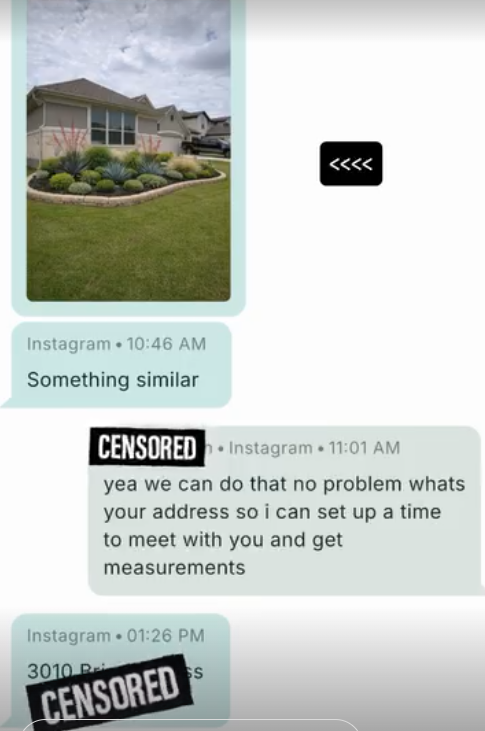 Client message