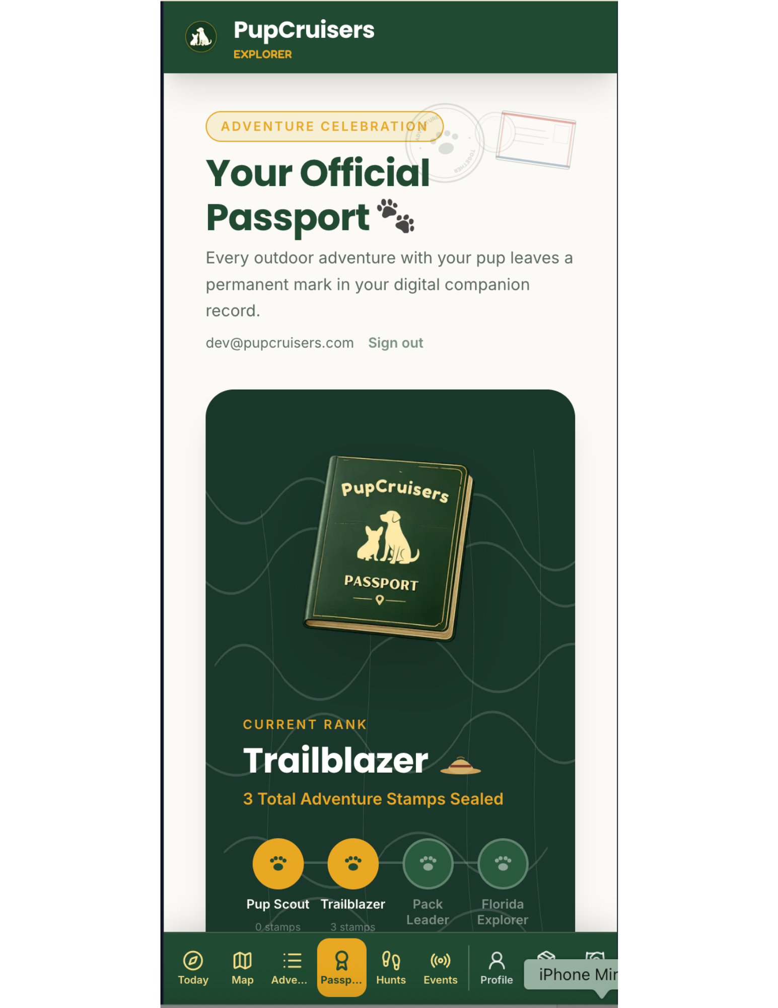 Explore nearby dog adventures