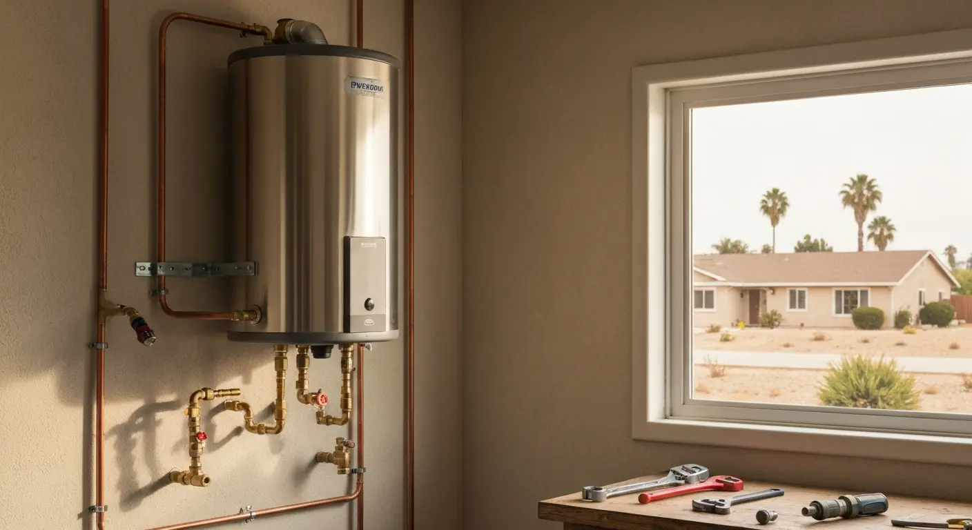 Water heater installation