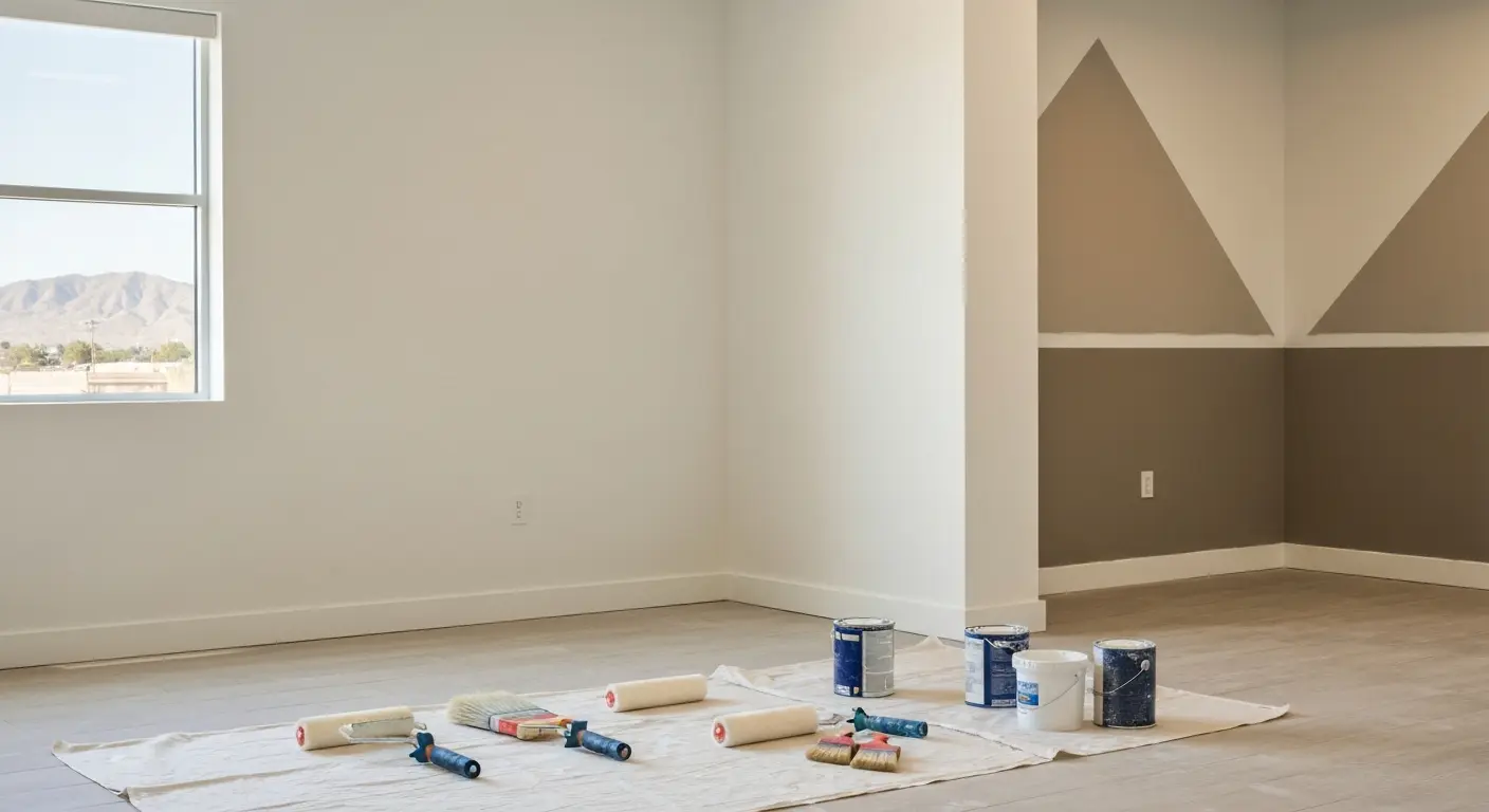 Commercial painting project