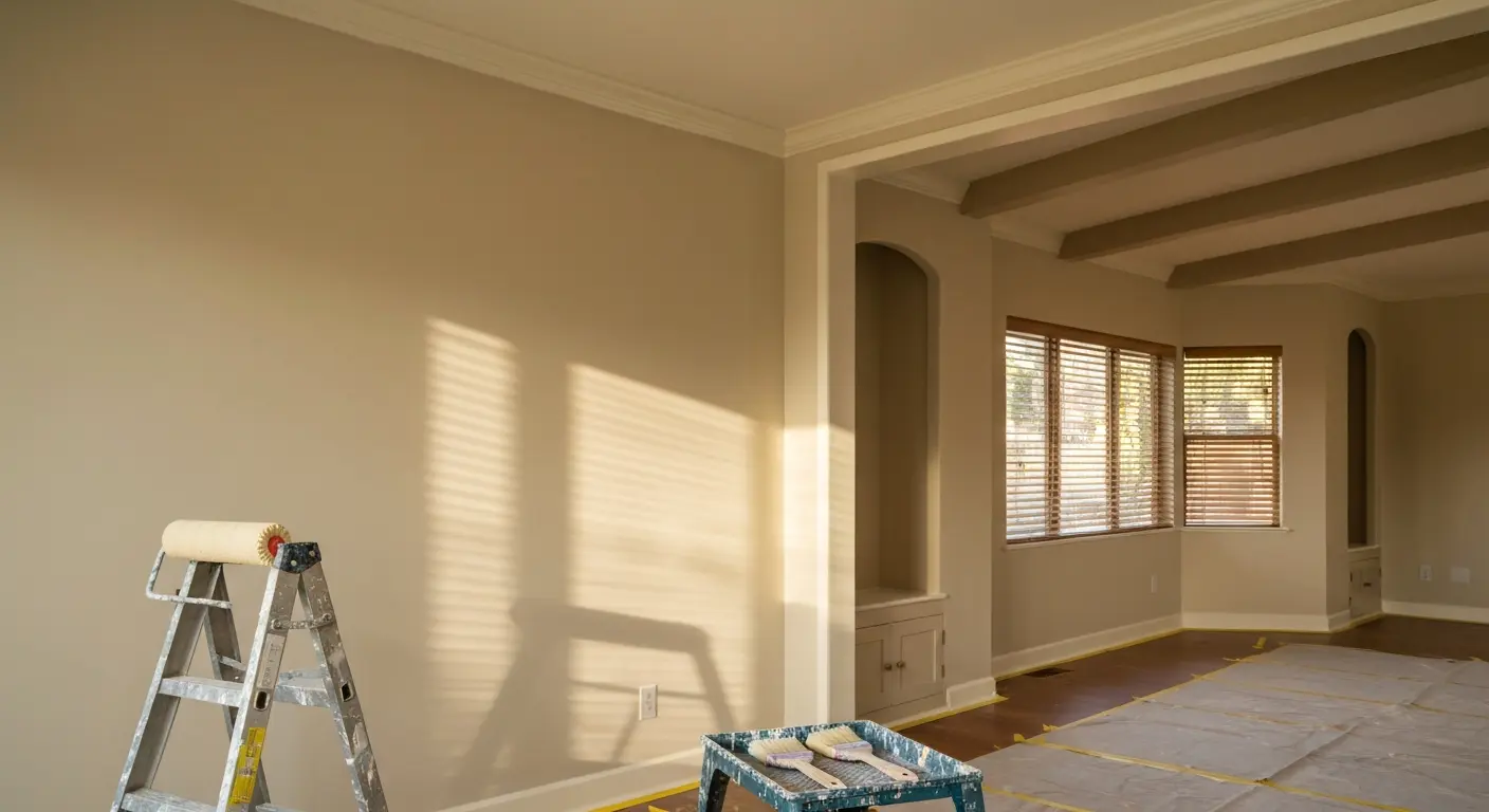 Interior painting project