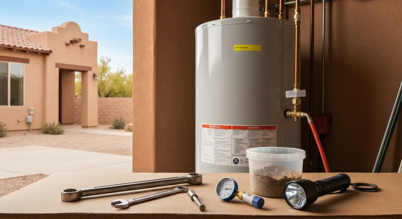 Water heater installation service