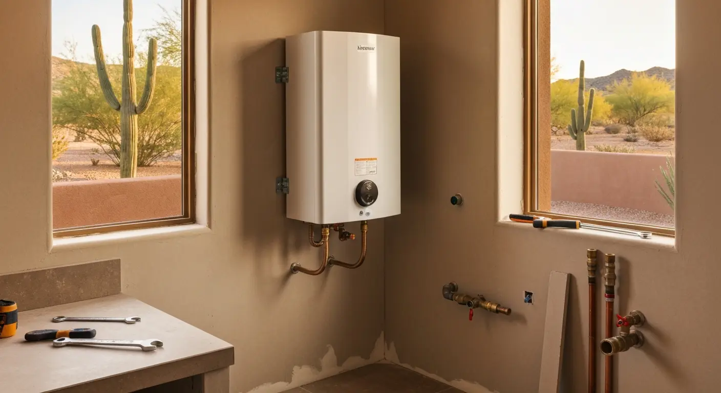 Water heater installation