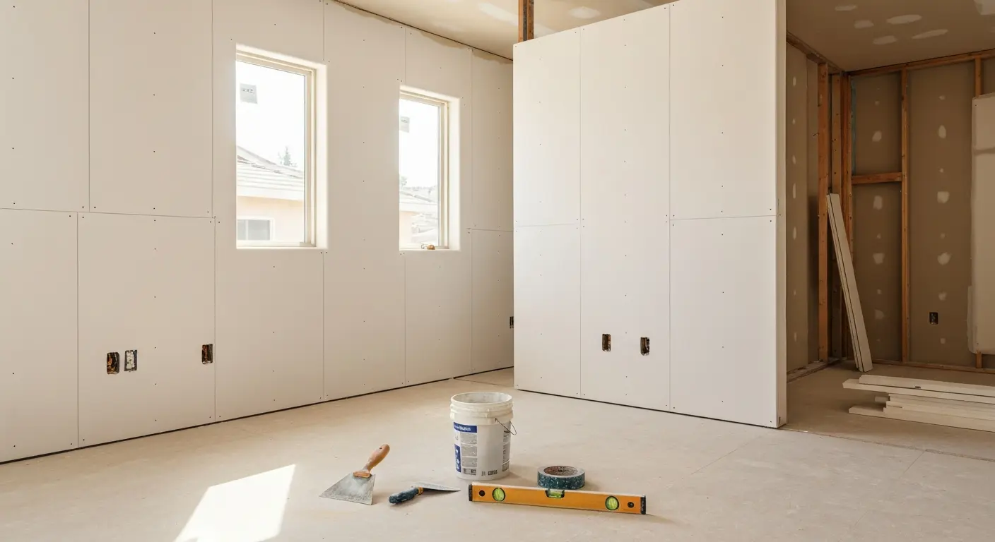 Drywall installation project